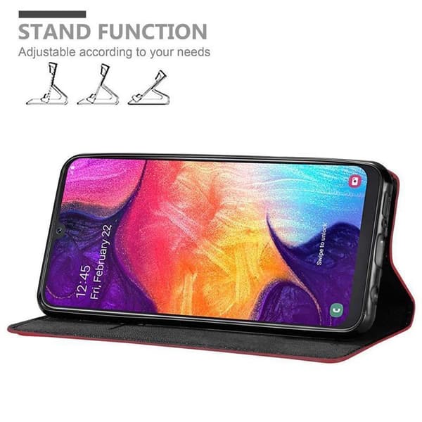 Samsung Galaxy A50 4G / A50s / A30s Suojakotelo Suojakuori Lompakkokotelo Matkapuhelinkotelo jossa magneettisuljenta, jalusta-toiminto ja korttitasku