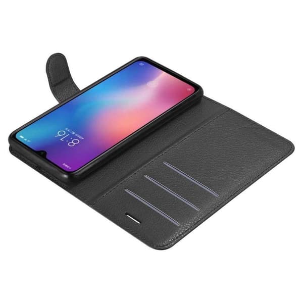 Xiaomi Mi 9 Plånboksfodral Fodral Skal Case med magnetisk stängning, ståfunktion och kortplats