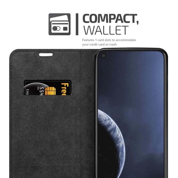 Lommebokdeksel til Nokia 8.1 Deksel med magnetisk lukking, stativfunksjon og kortlomme