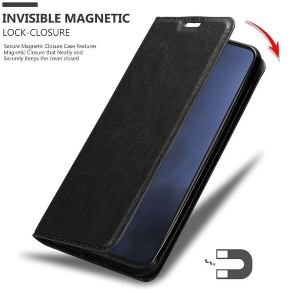Lommebokdeksel til Nokia 8.1 Deksel med magnetisk lukking, stativfunksjon og kortlomme