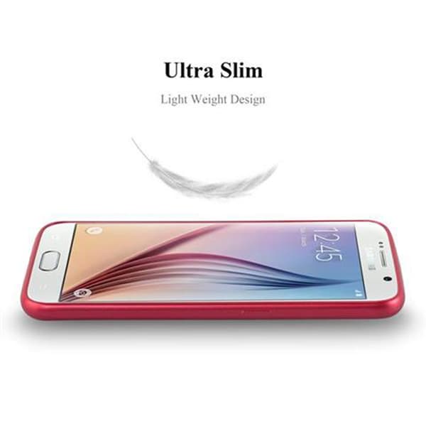 Samsung Galaxy S6 Skal Fodral Mobilskydd av flexibelt TPU-silikon