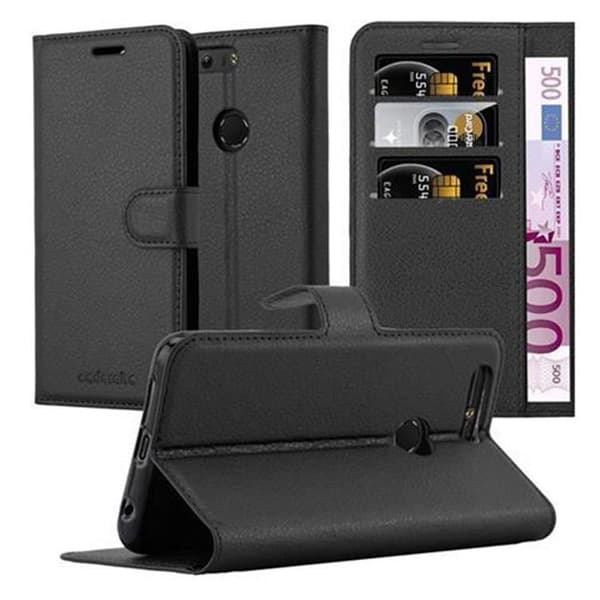 Honor 8 / 8 PREMIUM Suojakotelo Lompakkokotelo Matkapuhelinkotelo Suojakuori jossa magneettisuljenta, jalusta-toiminto ja korttitasku