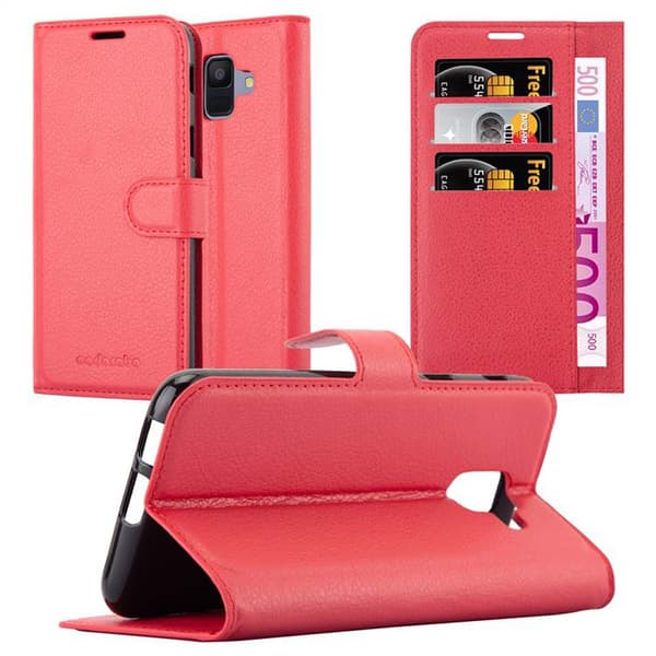 Samsung Galaxy A6 2018 Pungetui Cover Case () CARMINA RØD