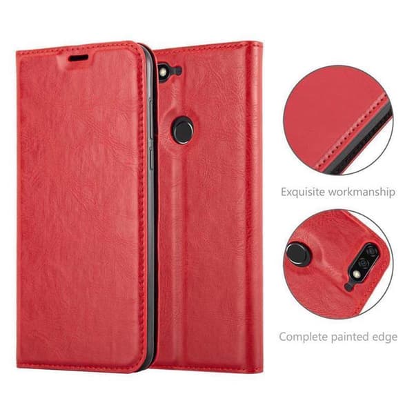Honor 7C / Huawei Y7 2018 Suojakotelo Suojakuori Lompakkokotelo Matkapuhelinkotelo jossa magneettisuljenta, jalusta-toiminto ja korttitasku