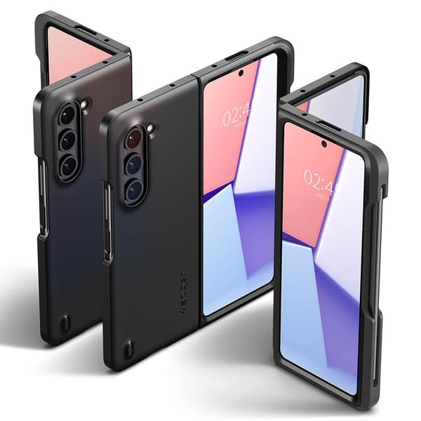 Spigen Samsung Galaxy Z Fold 5 Skal Thin Fit P Svart