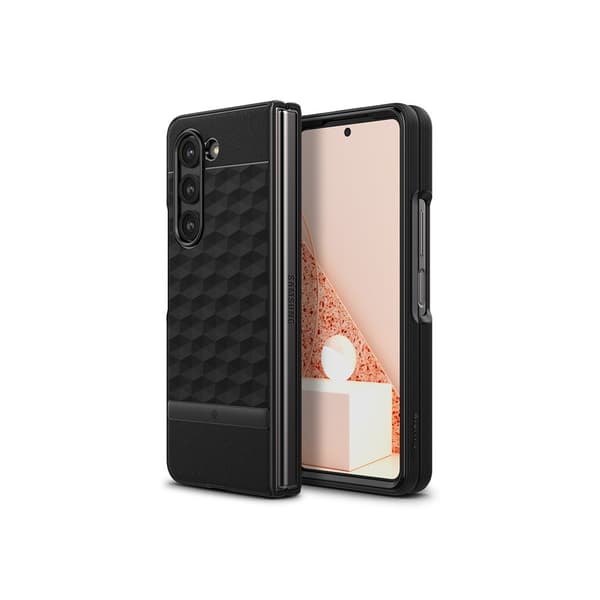 Caseology Samsung Galaxy Z Fold 5 Cover Parallax Matte Black