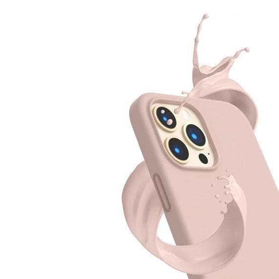 iPhone 13 Pro Max Skal - Silikon Beige Rvelon