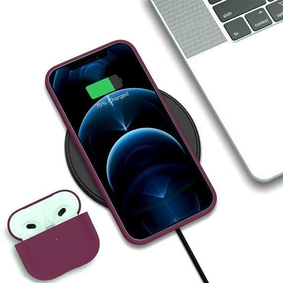 iPhone 13 Pro Max Skal - Silikon Röd Rvelon