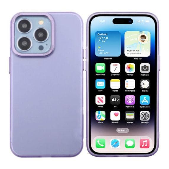 iPhone 13 Pro Mobilskal - Frostat Lila