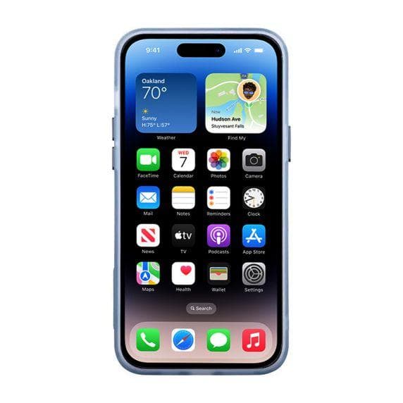 iPhone 13 Mobilskal - Frostat Blå