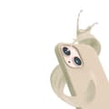Miniatyrbild 2 av 3: iPhone 13 Skal - Silikon Beige Rvelon