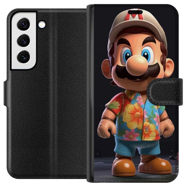 Samsung Galaxy S22 5G Lommeboketui Super Mario