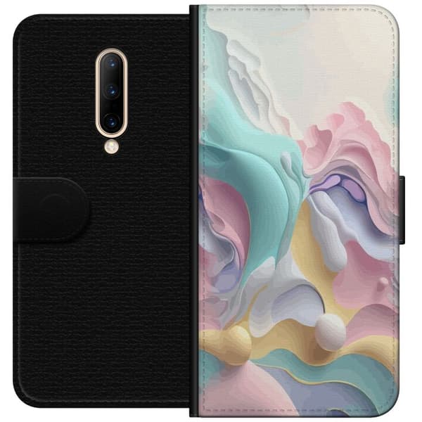OnePlus 7 Pro Tegnebogsetui Pastel
