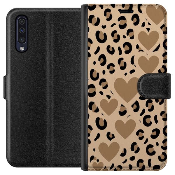 Samsung Galaxy A50 Lompakkokotelo Eläinkuviopiirteet