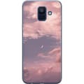 Miniatyrbillede 1 af 3: Samsung Galaxy A6 (2018) Gennemsigtig cover Pink Himmel