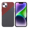 Miniatyrbild 1 av 6: Kolfiber Skal iPhone 14 Plus - Röd & Svart