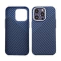 Miniatyrbild 1 av 7: Kolfiber Skal iPhone 14 Pro - Blå & Grå