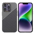 Miniatyrbillede 1 af 6: Kolfiber Skal iPhone 14 Pro - Svart & Vit