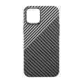 Miniatyrbild 3 av 6: Kolfiber Skal iPhone 12 Pro Max - Svart & Vit