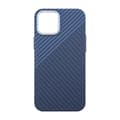Miniatyrbild 3 av 6: Kolfiber Skal iPhone 12 Pro Max - Blå & Grå