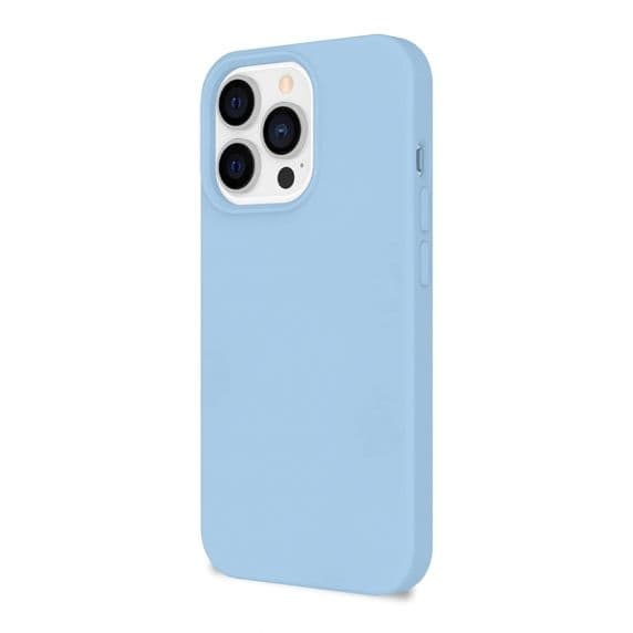 Mobilskal Silikon iPhone 13 - Ljusblå