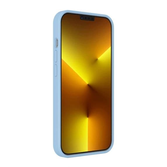 Mobilskal Silikon iPhone 13 - Ljusblå