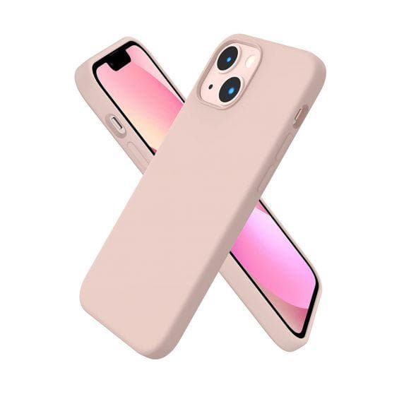 Mobilskal Silikon iPhone 13 - Ljusrosa