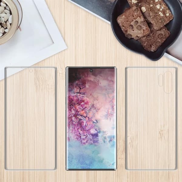 Samsung Galaxy NOTE 10 PLUS Suojakuori Suojakotelo 360° ympäryssuojaus näytönsuojuksen kanssa