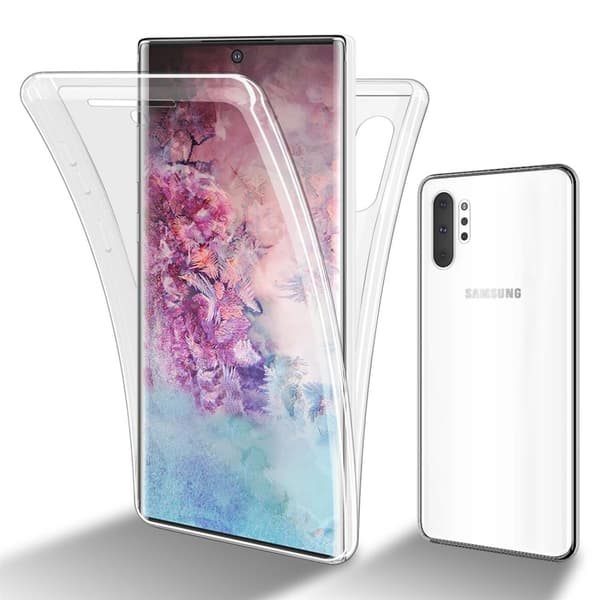 Samsung Galaxy NOTE 10 PLUS Suojakuori Suojakotelo 360° ympäryssuojaus näytönsuojuksen kanssa