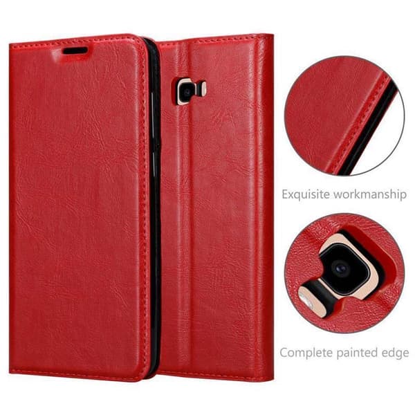Samsung Galaxy J4 PLUS Fodral Skal Plånboksfodral Case med magnetisk stängning, ståfunktion och kortficka
