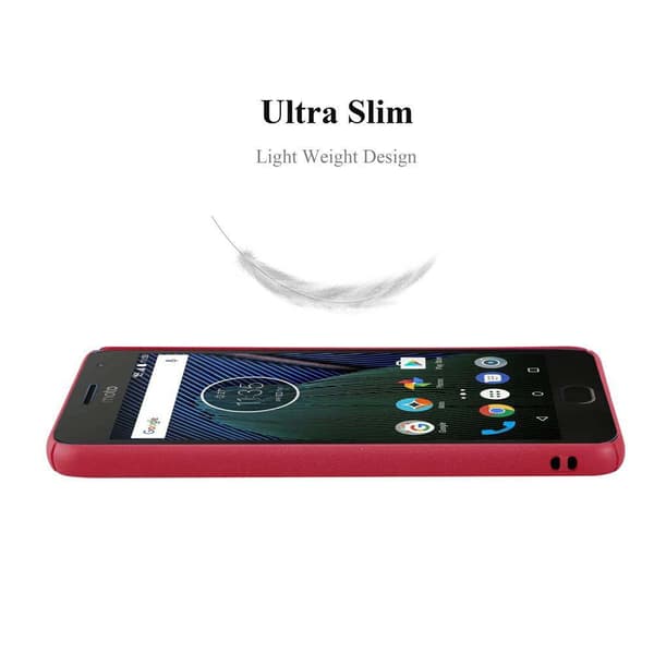 Motorola MOTO G5 Fodral Skal Hard Case Mobilskydd i Frosted utseende mot repor och stötar
