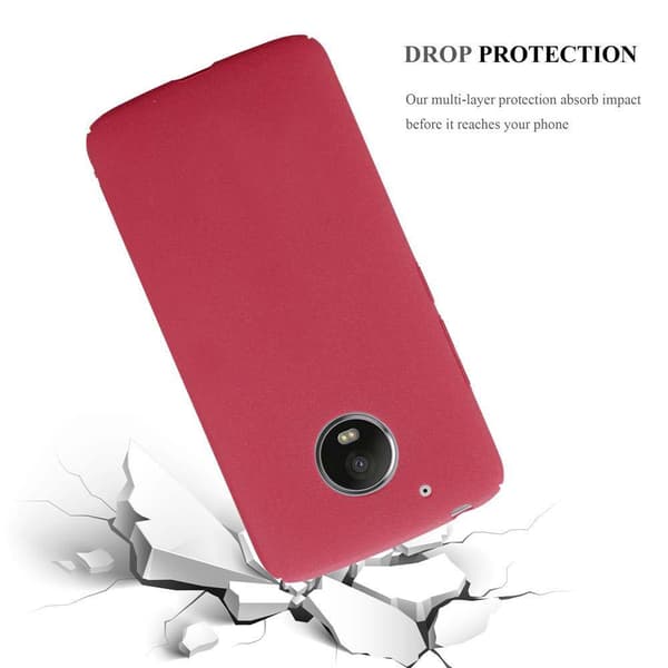 Motorola MOTO G5 Fodral Skal Hard Case Mobilskydd i Frosted utseende mot repor och stötar