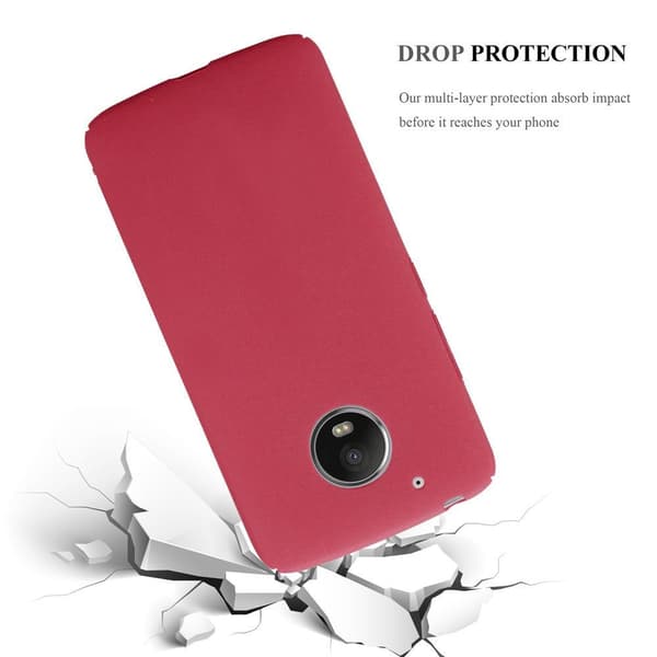 Motorola MOTO G5 Fodral Skal Hard Case Mobilskydd i Frosted utseende mot repor och stötar