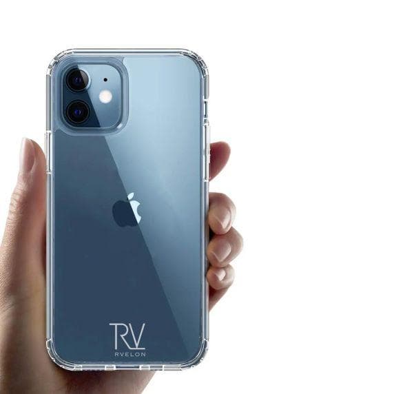 iPhone 12 Mini Skal - Stöttåligt Rvelon Transparent