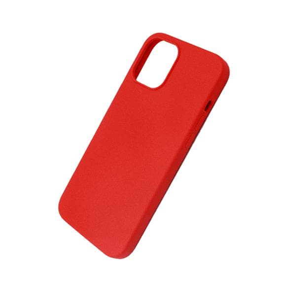 iPhone 12 Pro Max Mobilskal Silikon - Röd