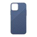 Miniatyrbild 3 av 6: Kolfiber Skal iPhone 12/12 Pro - Blå & Grå