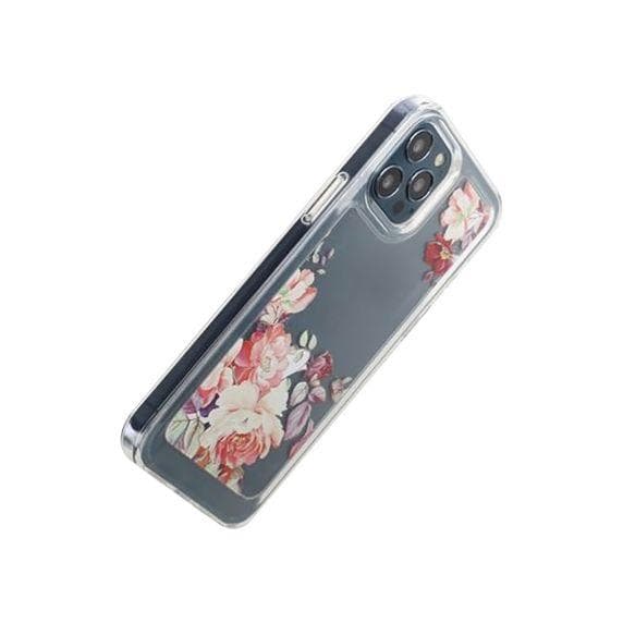 iPhone 12/12 Pro Mobilskal med motiv - Retro Blommor