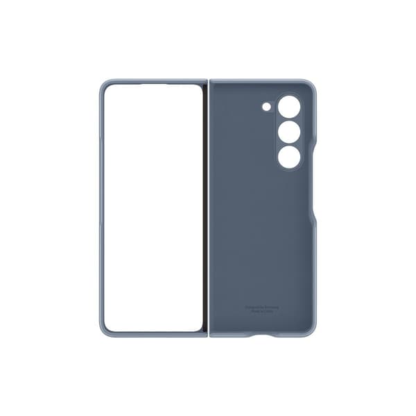 Samsung Original Galaxy Z Fold 5 Cover Eco-Leather Case Blå