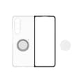 Miniatyrbillede 3 af 3: Samsung Original Galaxy Z Fold 5 Cover Clear Gadget Case Transparent
