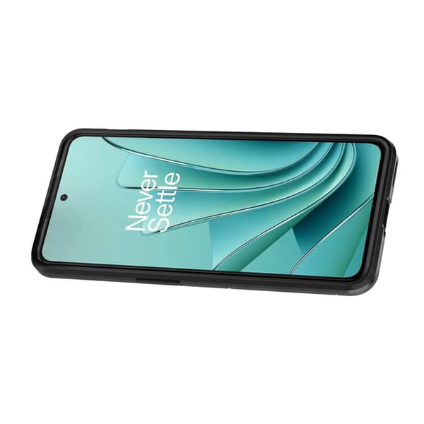 SKALO OnePlus Nord 3 5G / Ace 2V Armor Hybrid metal ring cover - Sort