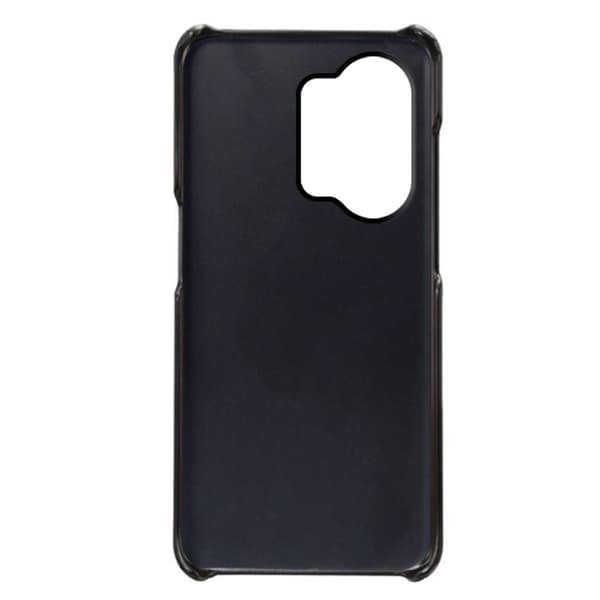 SKALO OnePlus Nord 3 5G / Ace 2V PU-læder Kortholder Cover - Sort