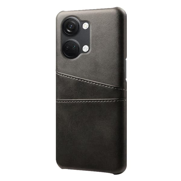 SKALO OnePlus Nord 3 5G / Ace 2V PU-læder Kortholder Cover - Sort