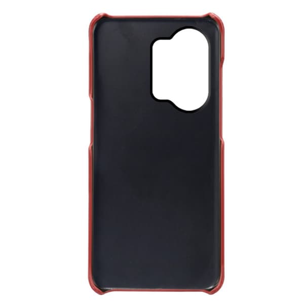 SKALO OnePlus Nord 3 5G / Ace 2V PU-læder Kortholder Cover - Rød