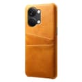 Pikkukuva 2 / 4: SKALO OnePlus Nord 3 5G / Ace 2V PU-nahkainen Korttikotelo - Vaaleanruskea