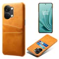 Pikkukuva 1 / 4: SKALO OnePlus Nord 3 5G / Ace 2V PU-nahkainen Korttikotelo - Vaaleanruskea