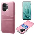 Miniatyrbillede 1 af 4: SKALO OnePlus Nord 3 5G / Ace 2V PU-læder Kortholder Cover - Rosa guld