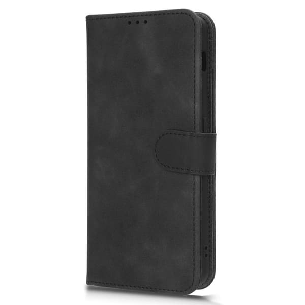 SKALO OnePlus Nord 3 5G / Ace 2V Matt PU-læderpungetui - Sort