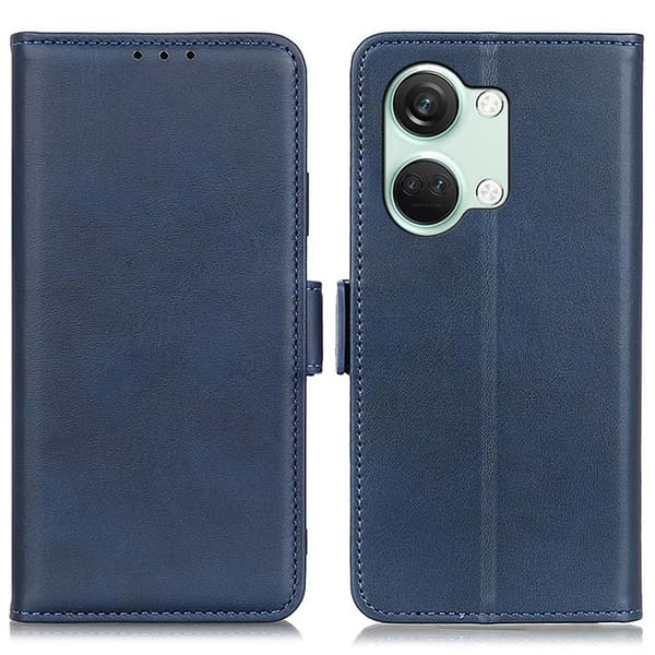 SKALO OnePlus Nord 3 5G / Ace 2V Premium Plånboksfodral - Blå