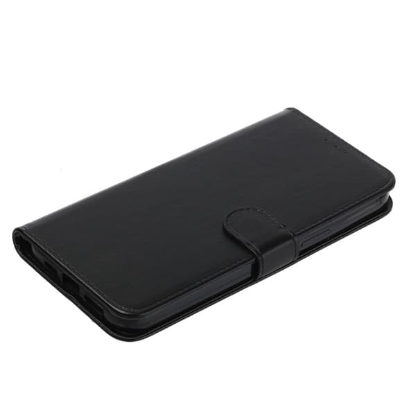 SKALO Sony Xperia 1 V Flip Cover m. pung i PU-læder - Sort