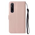 Miniatyrbillede 6 af 6: SKALO Sony Xperia 1 V Flip Cover m. pung i PU-læder - Rosa guld